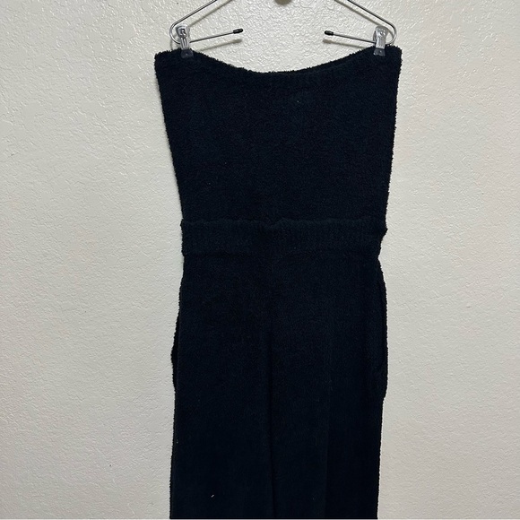 New FREE PEOPLE black Claire One-Piece jumpsuit size M - Picture 9 of 13